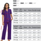 WiWi Womens Pajamas Set Soft Button Down Sleepwear