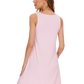 WiWi Bamboo Women's Scoop Neck Tank Nightgown