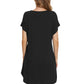 WiWi Women's Bamboo Short Sleeve Nightgown