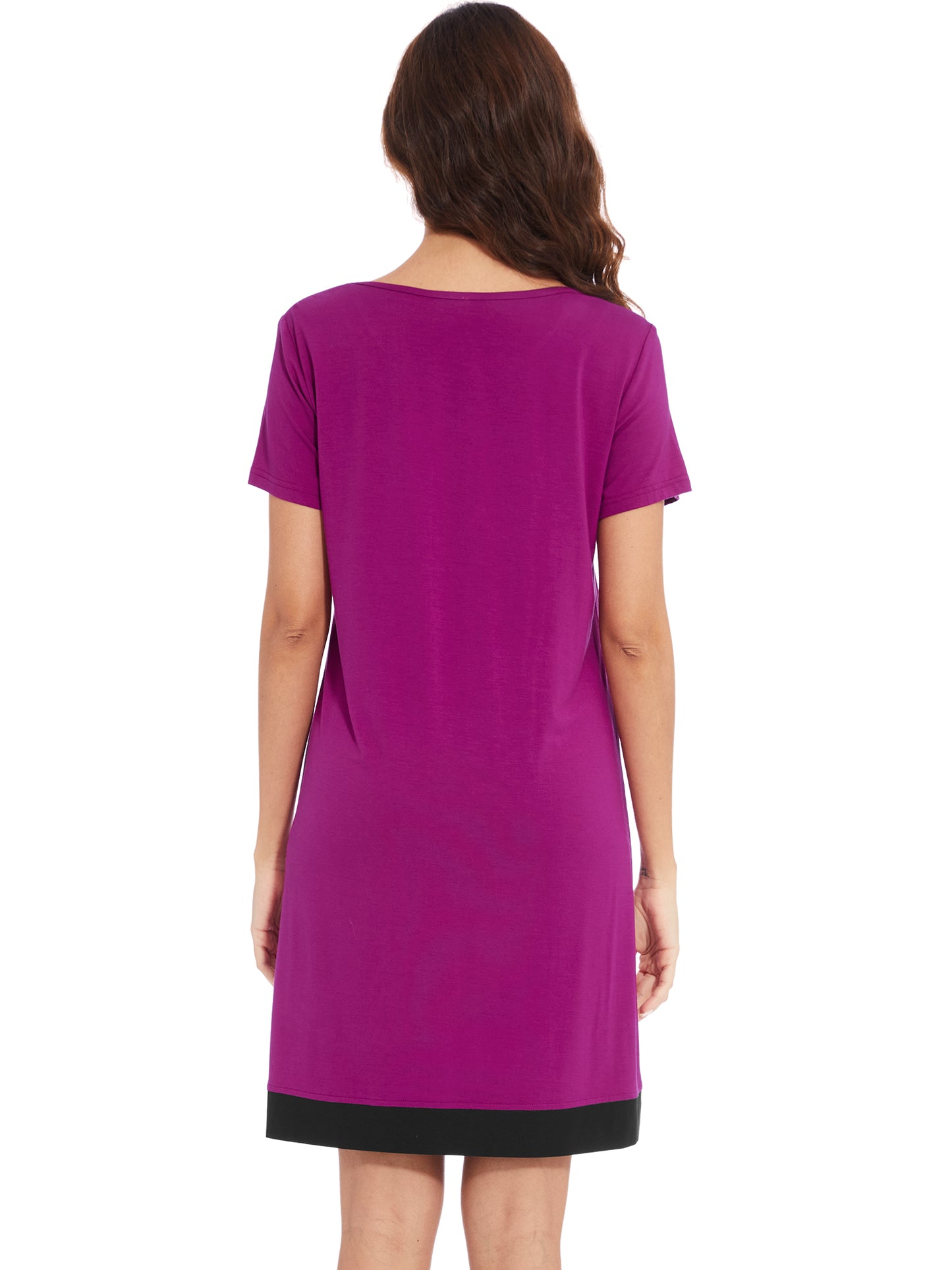WiWi Bamboo Women's Short Sleeve Nightgown