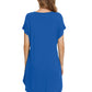 WiWi Women's Bamboo Short Sleeve Nightgown