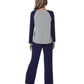 WiWi Womens Bamboo Long Sleeve Pajama Set