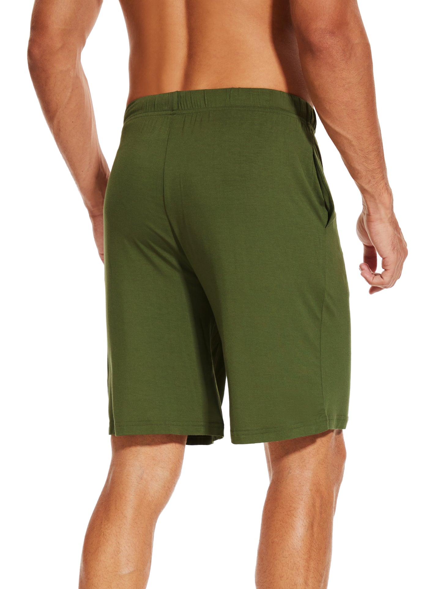 WiWi Mens Bamboo Viscose Pajama Shorts