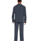 WiWi Bamboo Mens Pajamas Set Soft Button Down Cooling PJs with Pockets