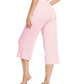 WiWi Women's Bamboo Viscose Yoga Capri Pants