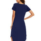 WiWi Bamboo Women Short Sleeve Nightgown