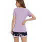 WiWi Bamboo Pajamas Set for Women Short Sets Summer Plus Size