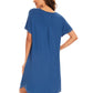 WiWi Womens Bamboo Soft Scoop Neck Nightwear