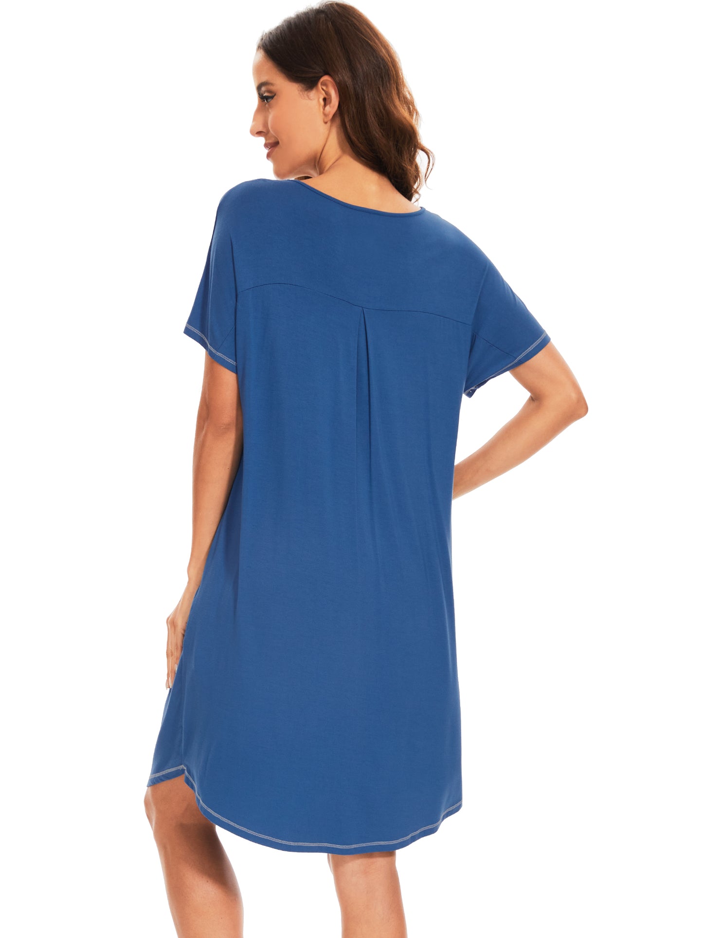 WiWi Womens Bamboo Soft Scoop Neck Nightwear