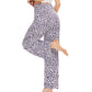 WiWi Women's Plus Size Bamboo Viscose Pajama Pants