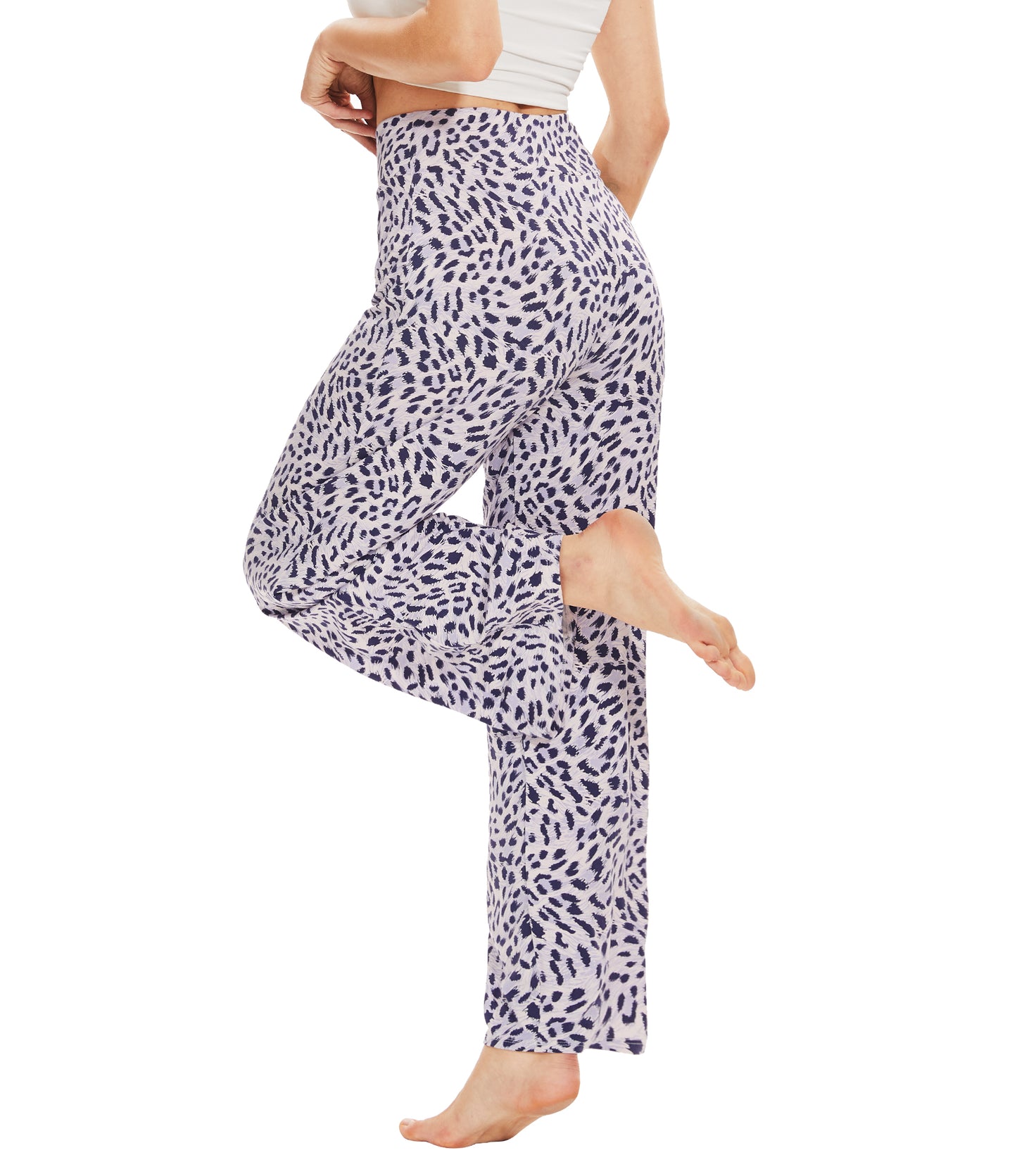 WiWi Women's Plus Size Bamboo Viscose Pajama Pants
