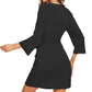 WiWi Women's Bamboo Viscose Kimono Robe