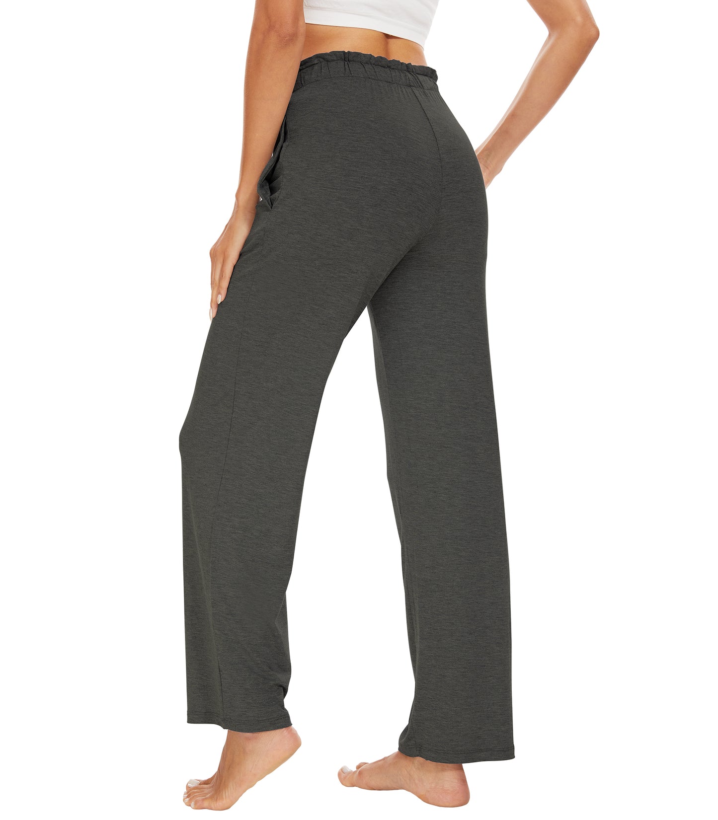 WiWi Women's Bamboo Viscose Wide Leg Pajama Pants