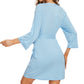WiWi Women's Bamboo Viscose Kimono Robe
