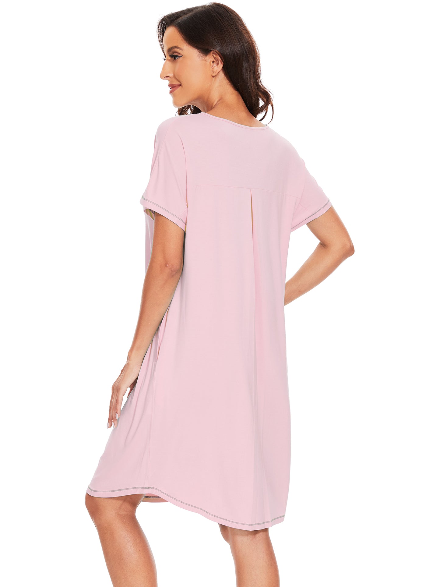 WiWi Womens Bamboo Soft Scoop Neck Nightwear