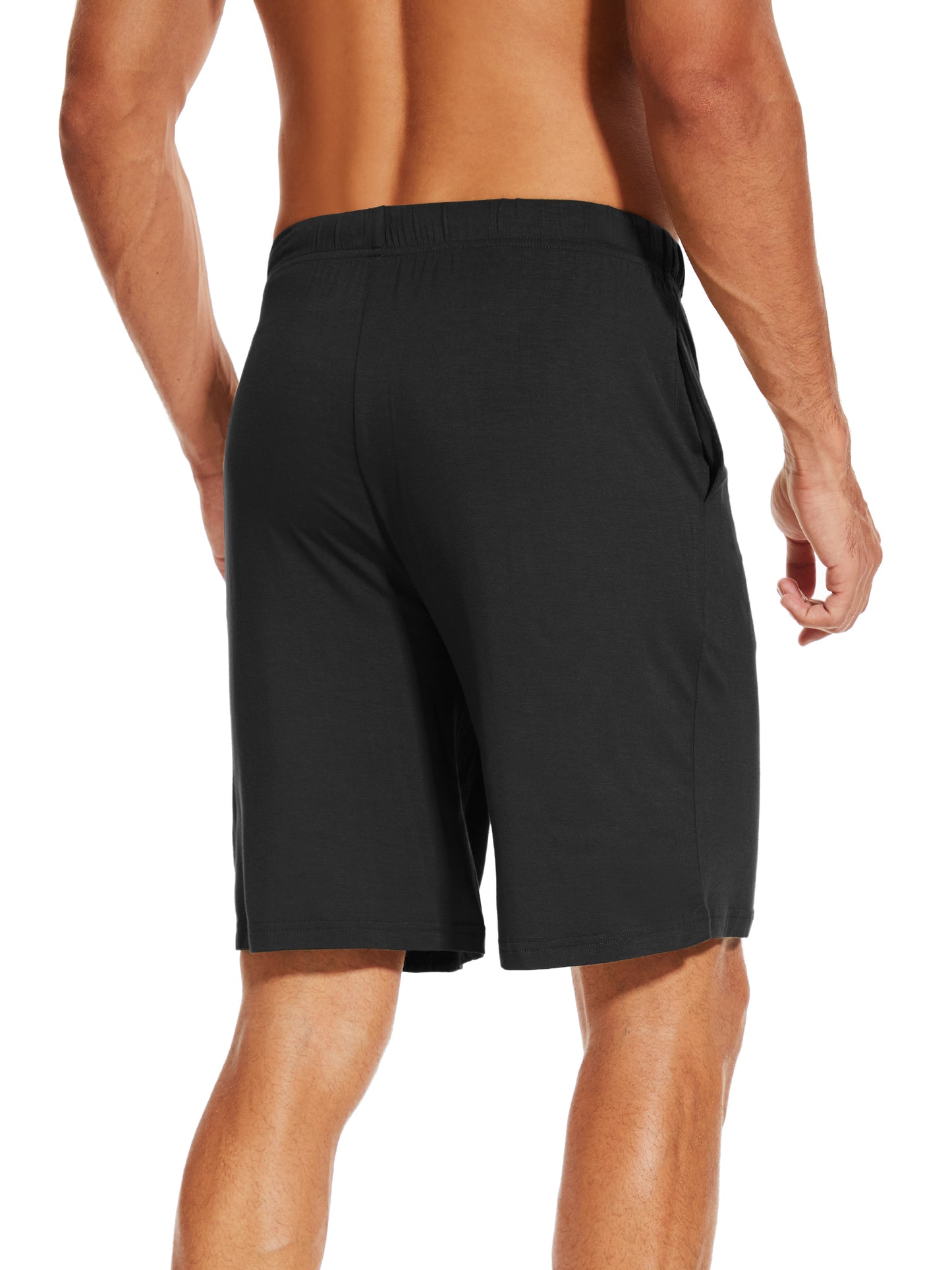 WiWi Mens Bamboo Viscose Pajama Shorts
