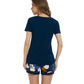 WiWi Bamboo Pajamas Set for Women Short Sets Summer Plus Size