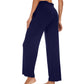 WiWi Women's Bamboo Viscose Wide Leg Pajama Pants