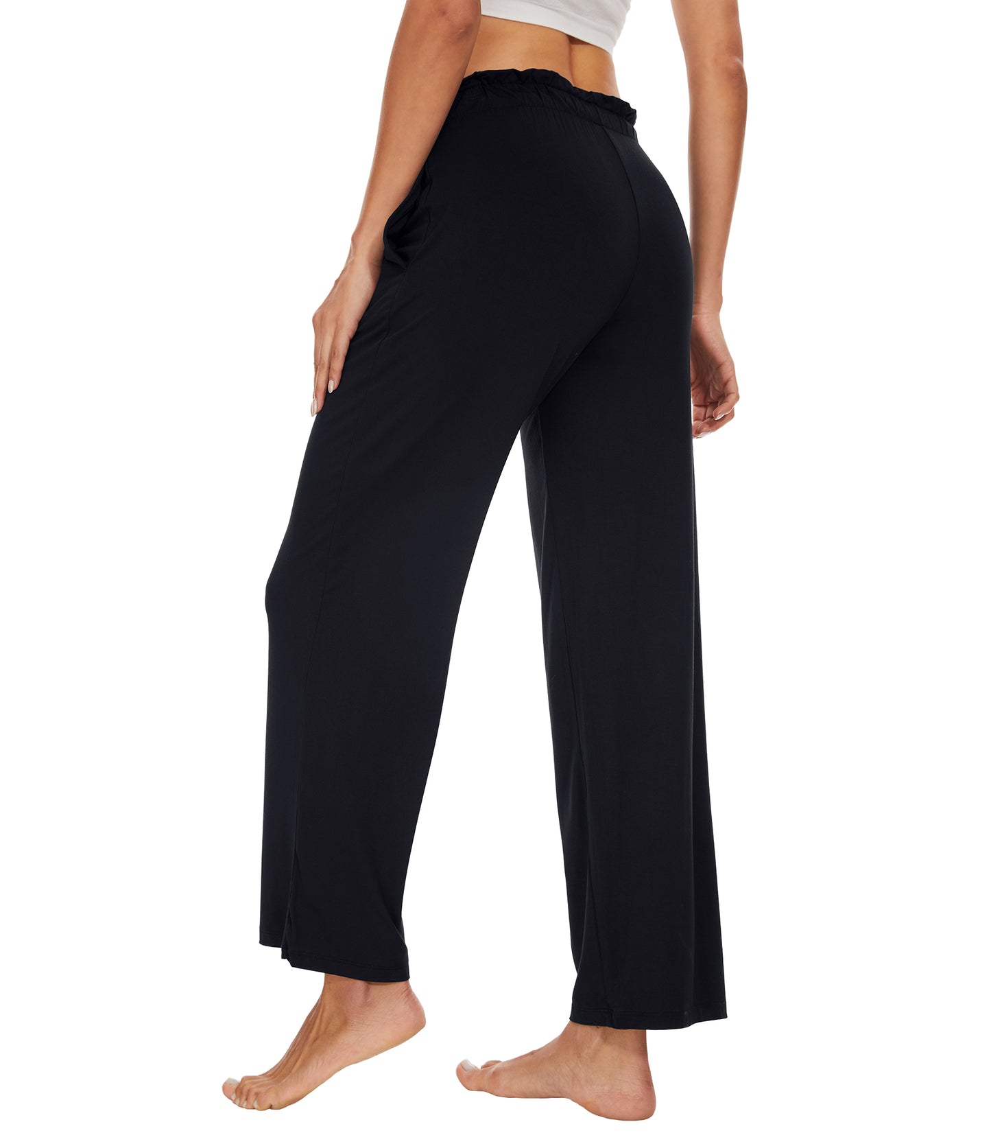 WiWi Women's Bamboo Viscose Wide Leg Pajama Pants