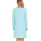 WiWi Bamboo Nightgowns for Women Lightweight Sleepwear Soft Sleep Shirt