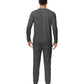 WiWi French Terry Men's Pajama Sets Sweatsuit Long Sleeve Top and Pants with Pockets