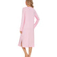 WiWi Bamboo Long Sleeve Nightgown