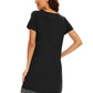 WiWi Bamboo Women's Short Sleeve Nightgown