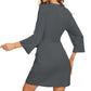 WiWi Women's Bamboo Viscose Kimono Robe