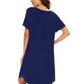 WiWi Womens Bamboo Soft Scoop Neck Nightwear