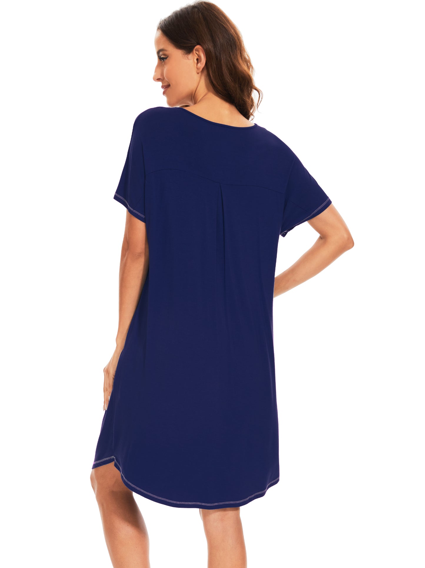 WiWi Womens Bamboo Soft Scoop Neck Nightwear