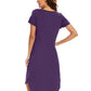 WiWi Bamboo Women Short Sleeve Nightgown