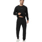 WiWi Men's Tracksuit Athletic Sweatsuits Long Sleeve 2 Piece Outfit