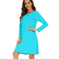 WiWi Bamboo Long Sleeve Nightgown