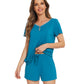 WiWi Bamboo Button Down Pajama Set for Women