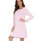 WiWi Bamboo Long Sleeve Nightgown