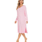 WiWi Bamboo Long Sleeve Nightgown
