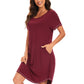 WiWi Womens Bamboo Soft Scoop Neck Nightwear