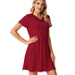 WiWi Bamboo Short Sleeve Nightgowns for Women