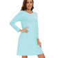 WiWi Bamboo Long Sleeve Nightgown