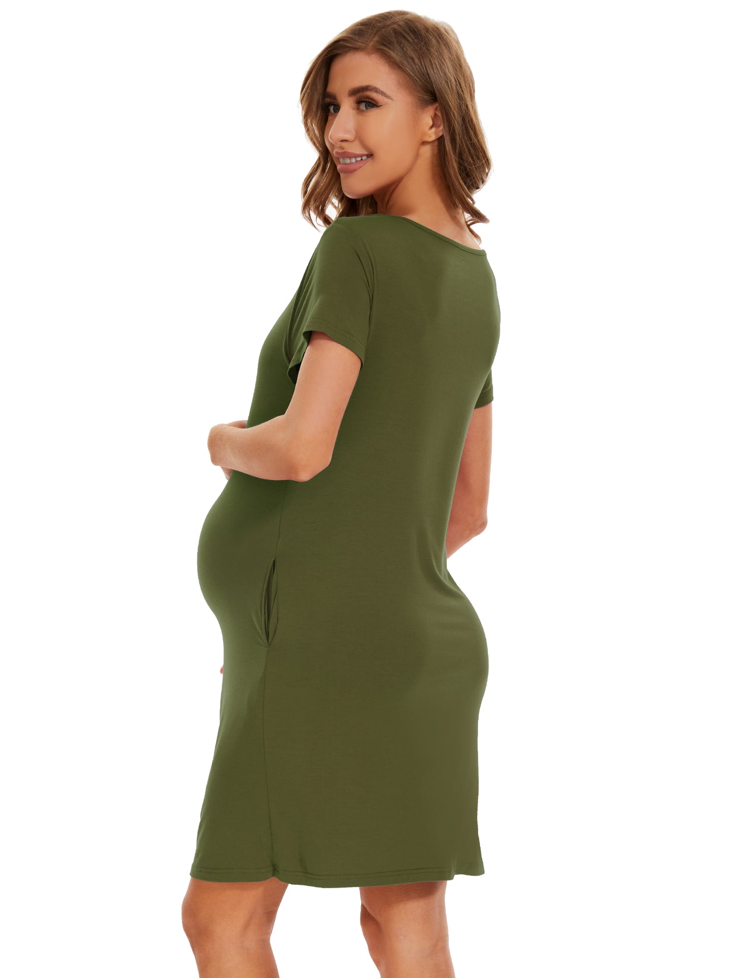 WiWi Soft Bamboo Labor and Delivery Nightgowns