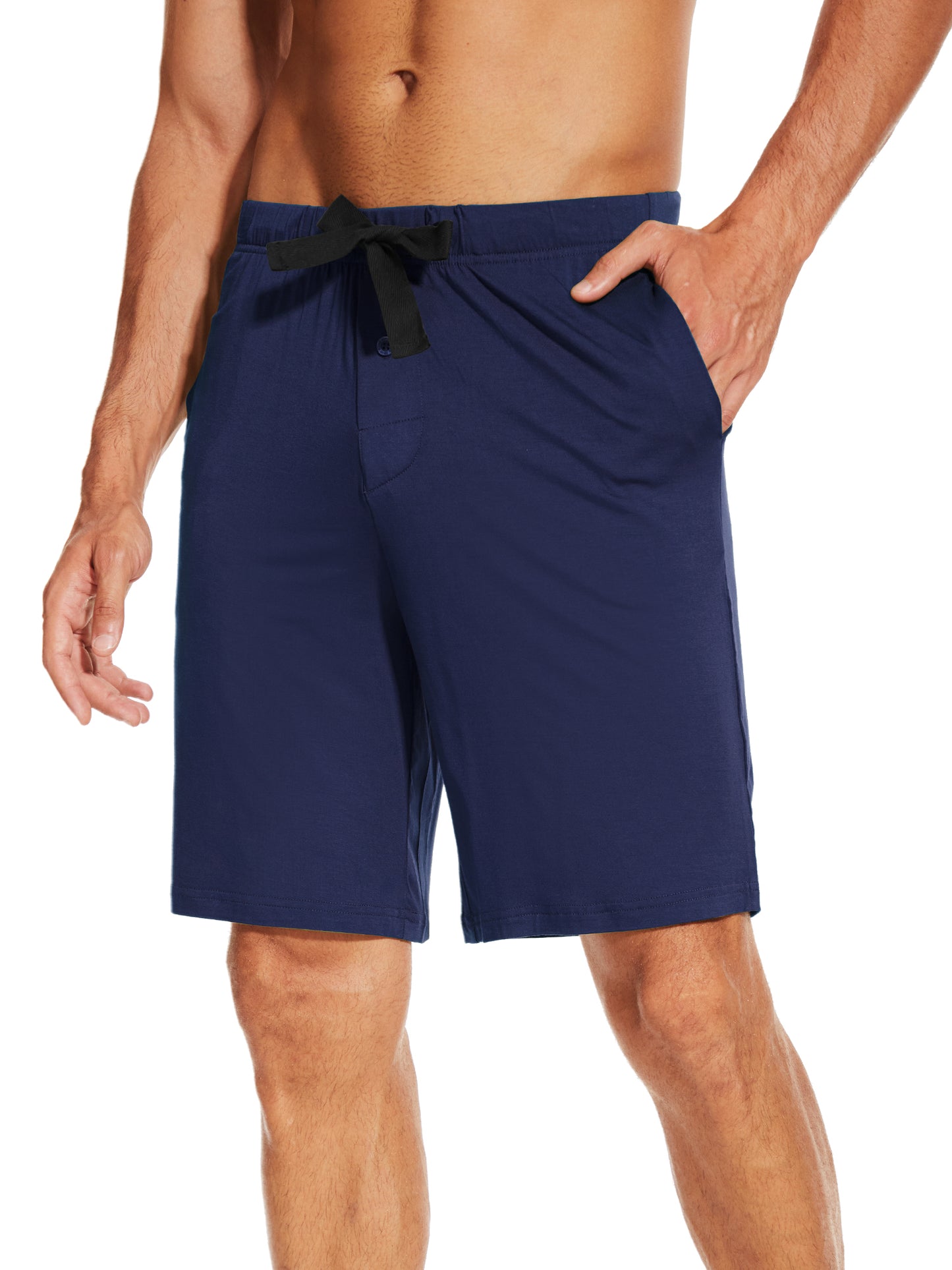 WiWi Mens Bamboo Viscose Pajama Shorts