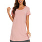 WiWi Bamboo Women's Short Sleeve Nightgown