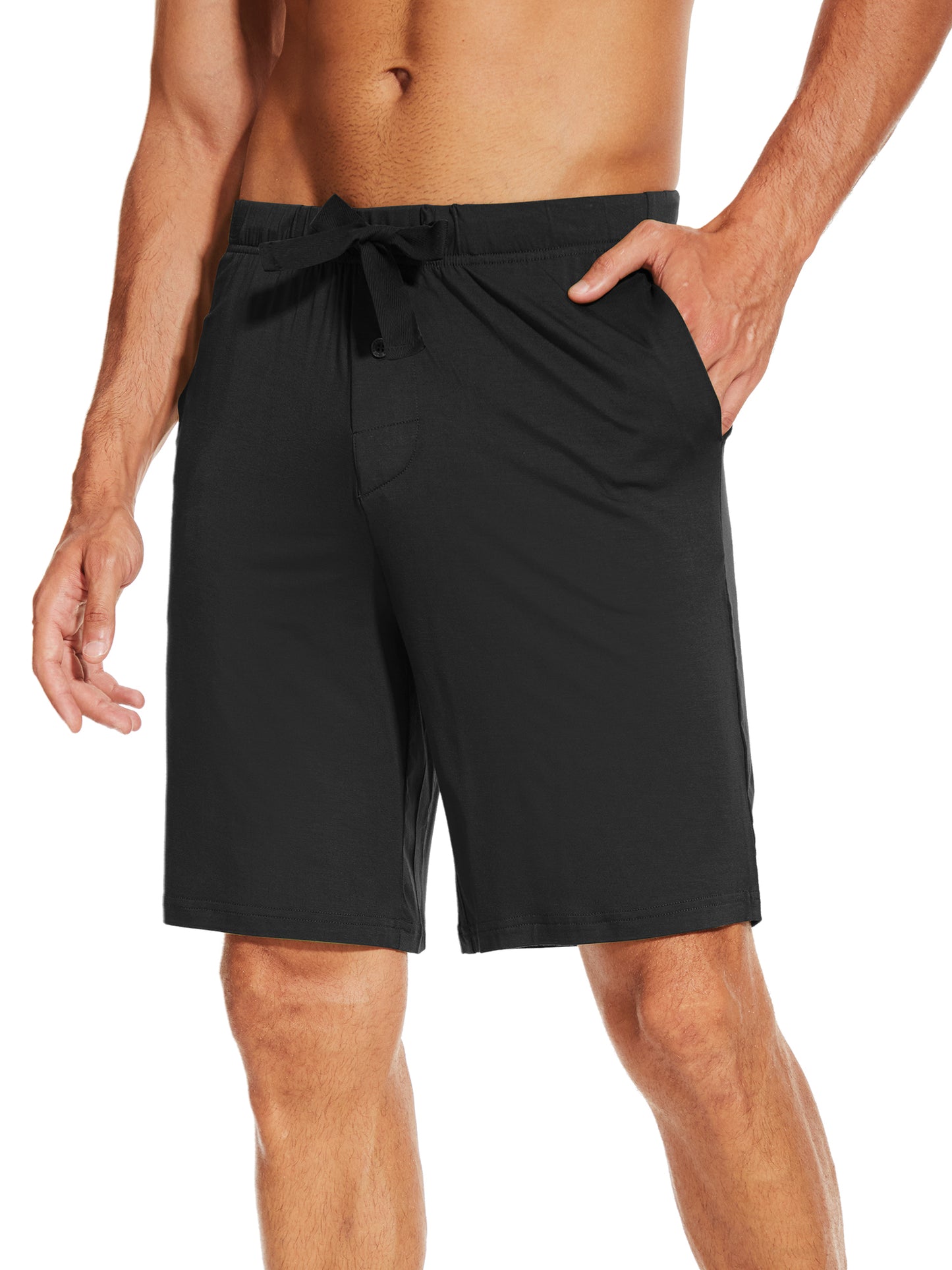 WiWi Mens Bamboo Viscose Pajama Shorts
