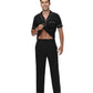 WiWi Men's Pajama Set Button Down Classic Notch Collar Loungewear