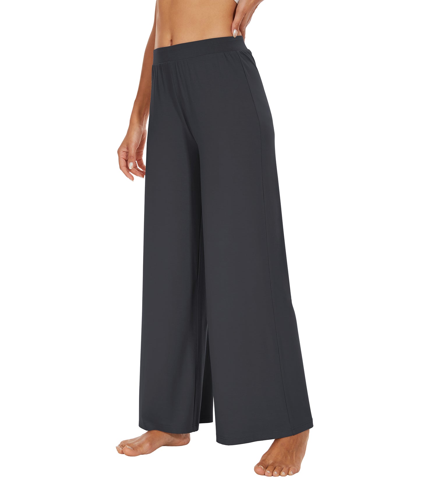 WiWi Women's Bamboo Wide Leg Pants