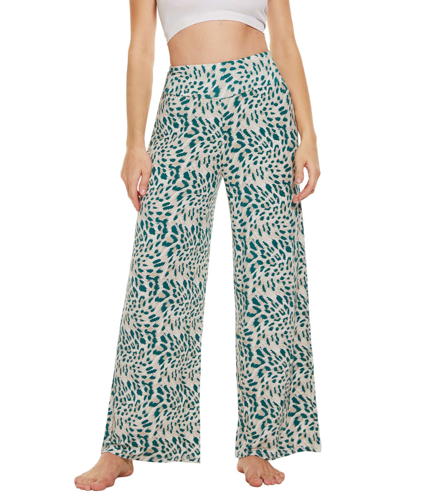 WiWi Women's Plus Size Bamboo Viscose Pajama Pants