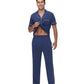 WiWi Men's Pajama Set Button Down Classic Notch Collar Loungewear