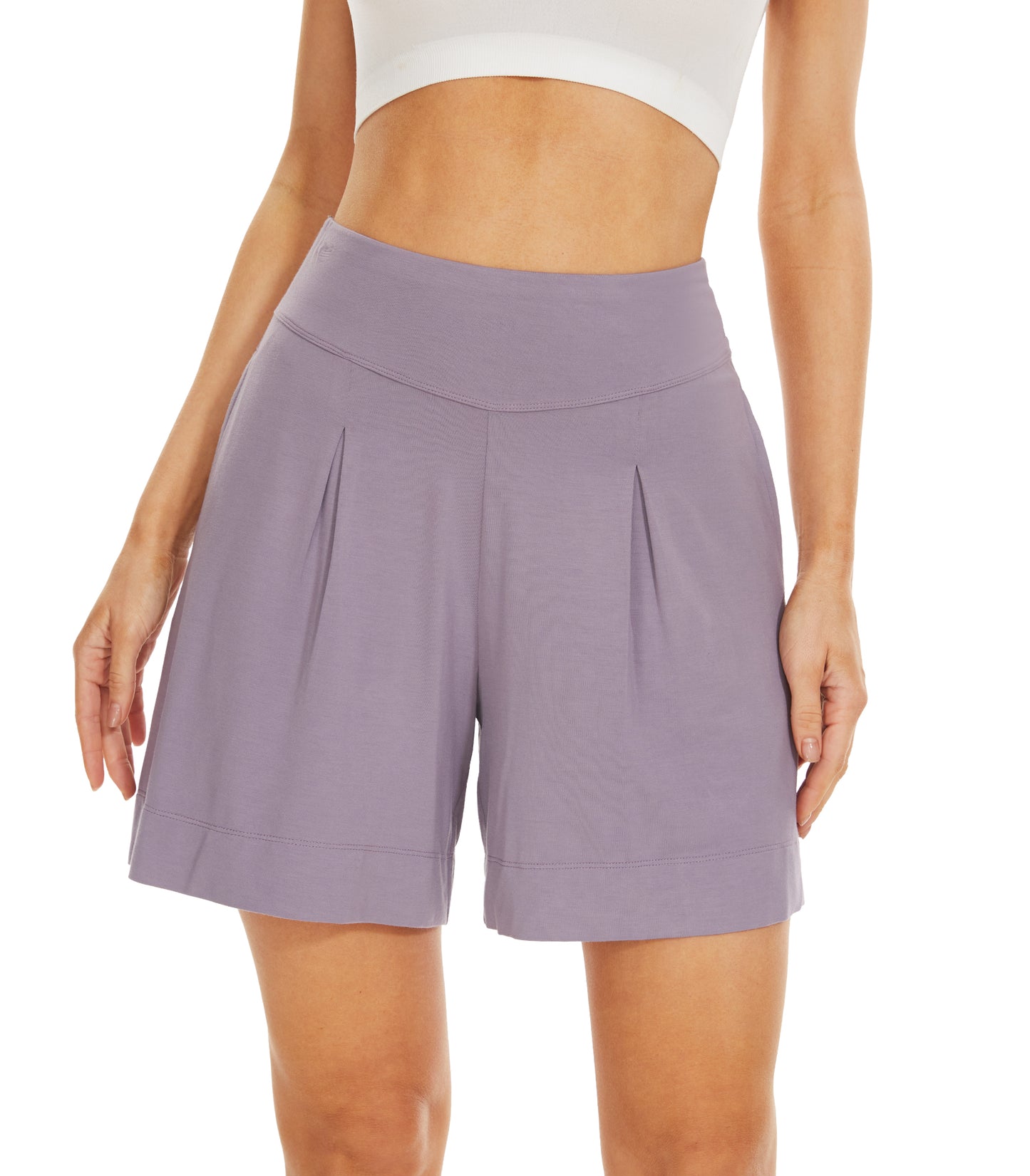 WiWi Women's Bamboo Viscose Sleep Shorts