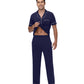 WiWi Men's Pajama Set Button Down Classic Notch Collar Loungewear