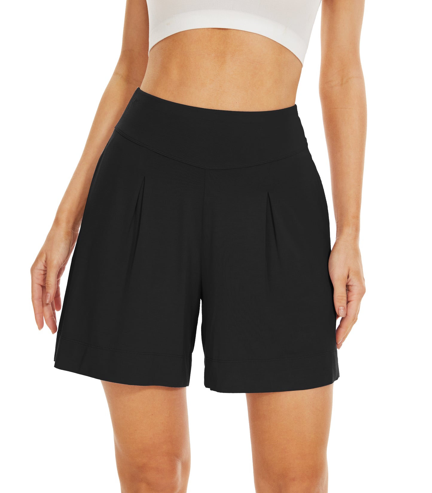 WiWi Women's Bamboo Viscose Sleep Shorts